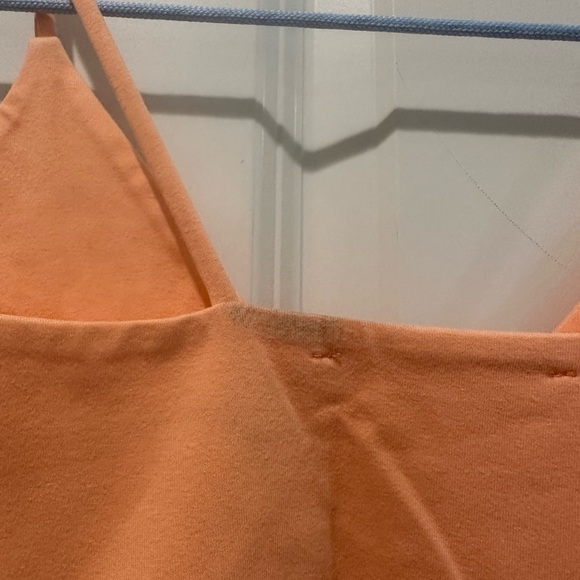 Groceries Apparel Cami Crop in Peach Pit | Fitted Crop Top Tank | Rare | XS - Picture 9 of 13